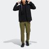 adidas Jackets Men's Black Hooded Moderate Other H13799