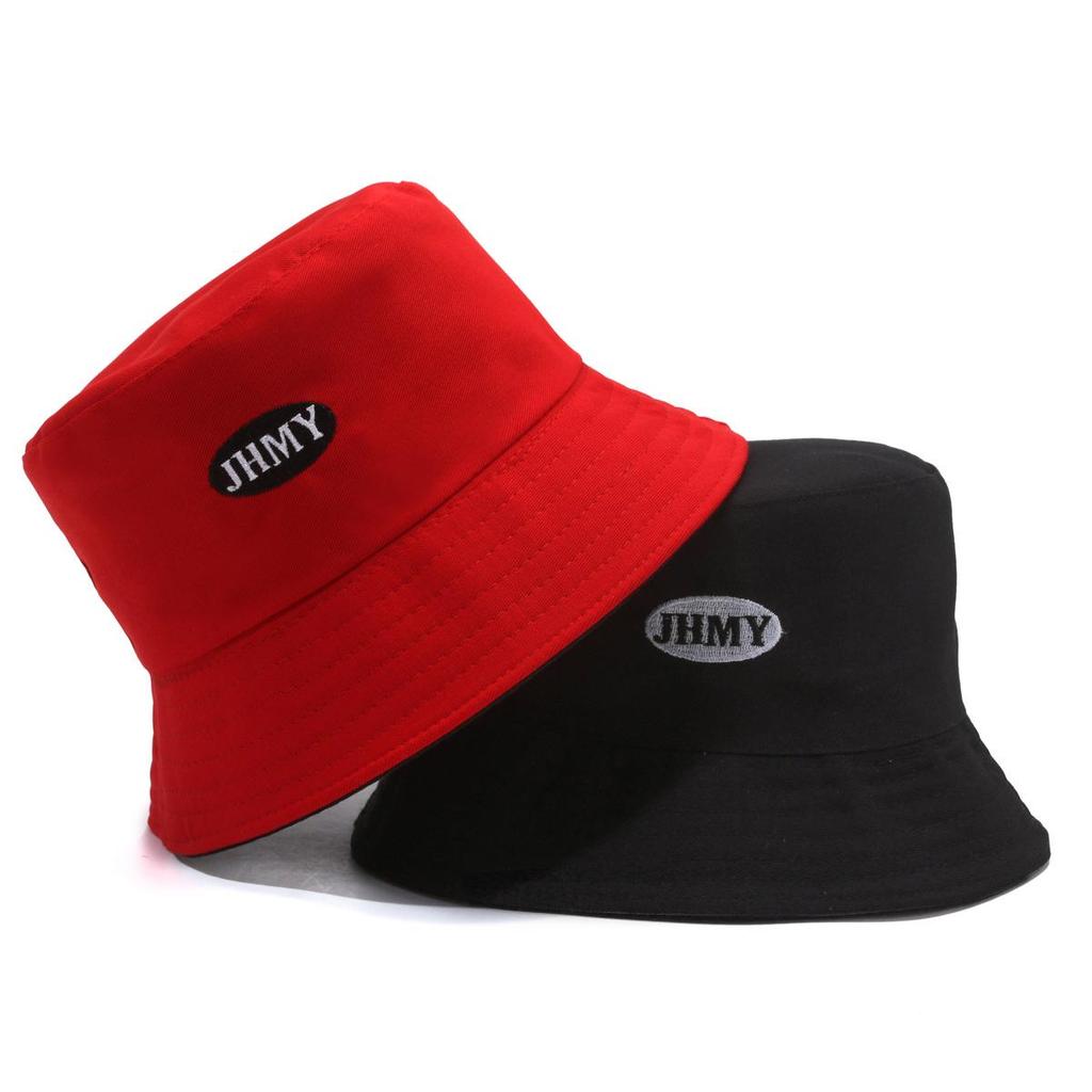 Women's Double-Sided Smiley Face Bucket Hat - Sun Protection, Korean Style, Embroidered, Large Brim