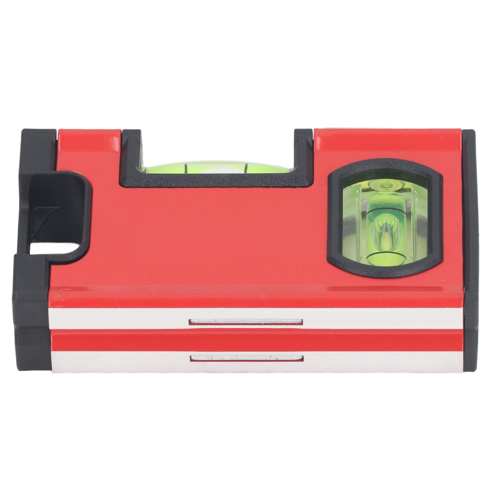 

Bubble Level Strong Magnetic 90 180 Degree Bubble Aluminum Alloy Portable Mini Leveler