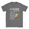 Singer Alejandro Sanz Pop Music  T Shirt  Novelty TShirts Short Sleeves Y2K Retro Tshirt Summer Cotton 4XL 5XL 6XL Clothes