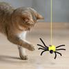 Hanging cat toy elastic rope interactive spider design door swing cat teaser Elastic String Spider Game Interactive Cat Toys