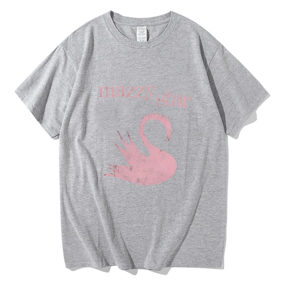 

Футболка с изображением альтернативной рок-группы Mazzy Star, забавная графическая печать, короткий рукав, хлопковые футболки для женщин и мужчин, Ropa De Mujer S