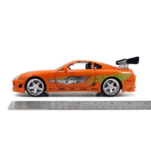 1/24 Scale Fast & Furious Diecast Model Car Brian Toyota Supra Orange JADATOYS