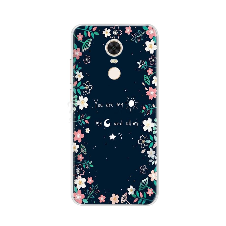 For Xiaomi Redmi 5 Case On Phone Case Xiaomi Redmi 5 Plus Silicone Case for Funda Xiomi Xiaomi Redmi 5 Plus 5 Capas Cover Bumper