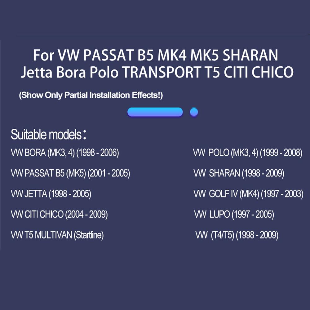 Car Radio Android for Volkswagen Polo Bora Jetta 1999-2006 VW PASSAT B5 2001-2005 Carplay Head Unit 2Din Car Stereo Naviagtion 2+32GB