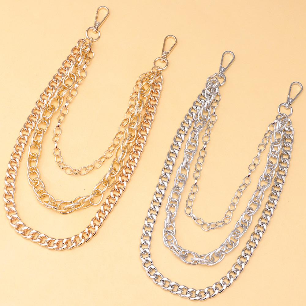 Metal Chain Waist Belt For Men And Women Hip Hop Style With Lobster Clasp For Streetwear Fashion