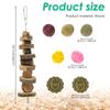 28Pcs Hamster Chew Set Wood Pet Rabbit Guinea Pig Dragon Cat Fun Toy Interaction Rabbit Tooth Grinding Set Small Pet Supplies