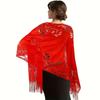 Women's Scarf Classic Hollow Lace Scarf Bridesmaids Evening Dress Shawl Wedding Dress Ball Shawl Women