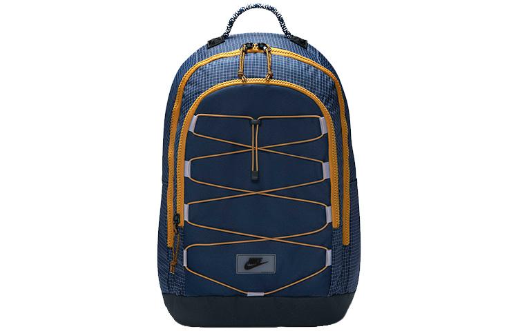 Nike Hayward Fabric Backpack Regular Unisex Dark Navy Blue/Obsidian Color CV1412-451