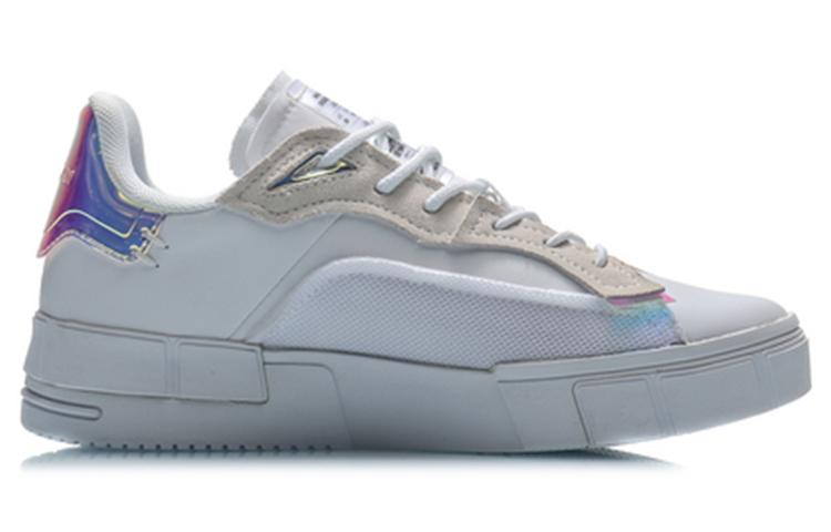 Li Ning Contrarian Low top Skateboard Shoes Women's White AGCQ186-4
