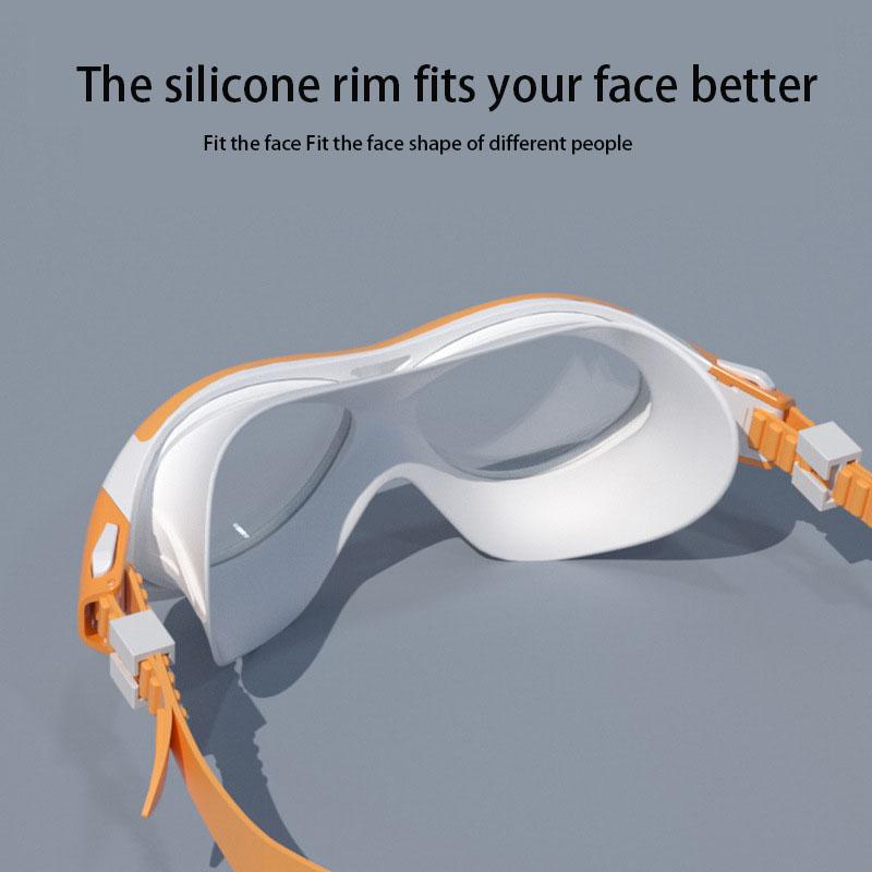 Children's Large Frame Swimming Goggles Waterproof and Anti-fog High-definition Swimming Goggles Swimming Goggles Spot