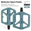 WEST BIKING Bicycle Pedals DU Bearing Multicolor Nylon Widen Bike Pedals Lightweight MTB Road Cycling Pedals Bike Accessories