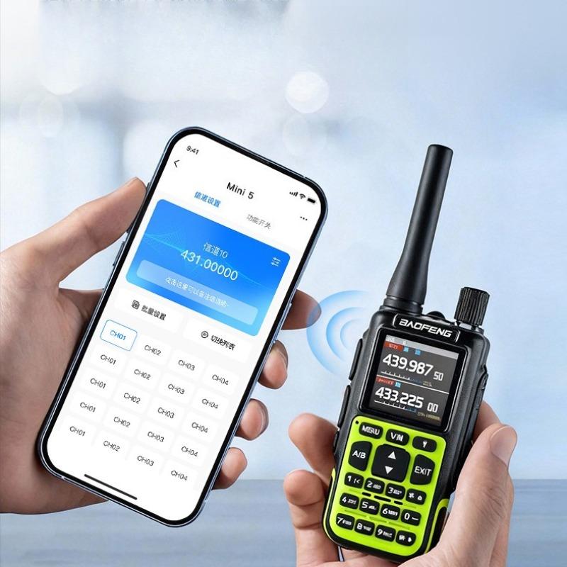 Baofeng Mini-5i Ultra Compact Two-Way Radio with OneKey Pairing and Bluetooth Programming Factory Direct Supply for Business Use