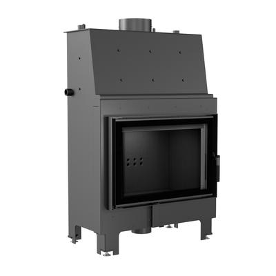 Water Heating Fireplace KRATKI MBO 15 kW Ø 200 Black Thermotec Lining