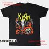 KORN Nu Metal Alternative Rock Black T Shirt Size S XL Vintage Washed Versatile Comfortable Stylish Soft Streetwear  Vintage