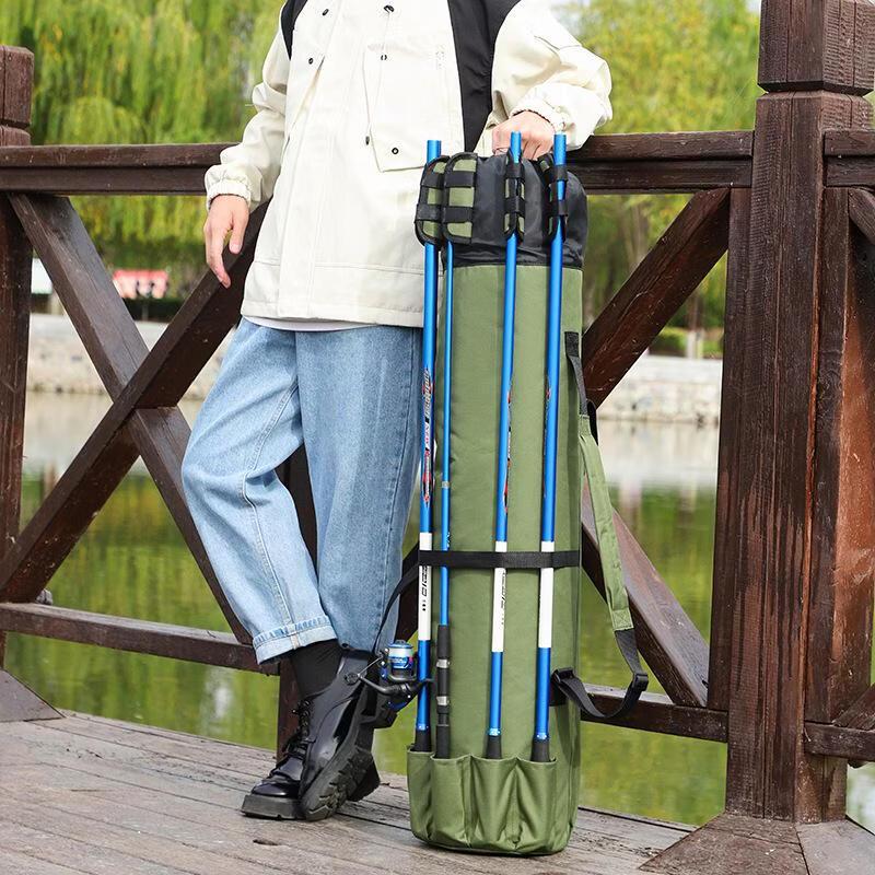 Multi-functional Foldable Fishing Rod & Tackle Bag