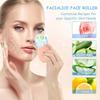 Facial Care Beauty Set Face Ice Roller Stainless Steel Gua Sha Board Massage Roller Acne Blackhead Remover Clip Skin Care Tools
