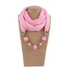 New 1Pcs Women New Fashion Scarves Collar Pendant Scarf Necklace Necklace For Women Jewelry Boho Jewelry For Women