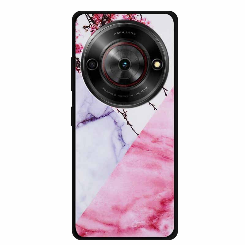 For ZTE Blade A75 5G Case Luxury Marble Silicone Soft Phone Cover for ZTE Blade A75 5G Protective TPU Back Shell Coque Capa A 75