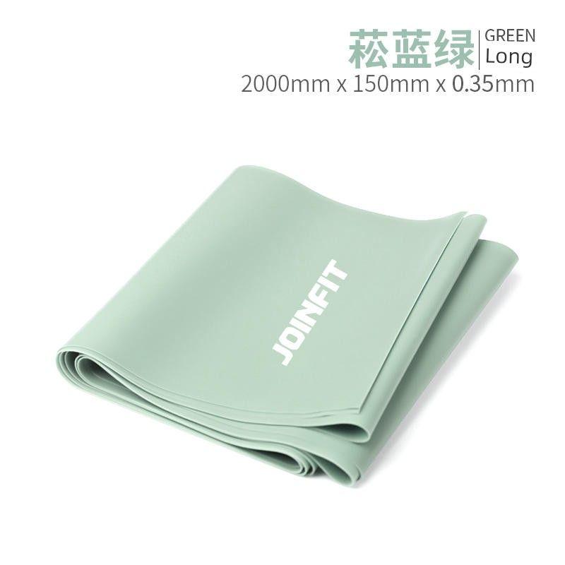 

Joinfit Elastic Band Women s Yoga Tension Strap Men Strength Training Resistance Band Fitness Exercise Stretch Strap Recommend: 2 M 15 lb Isatis Green [beginner Lady]]