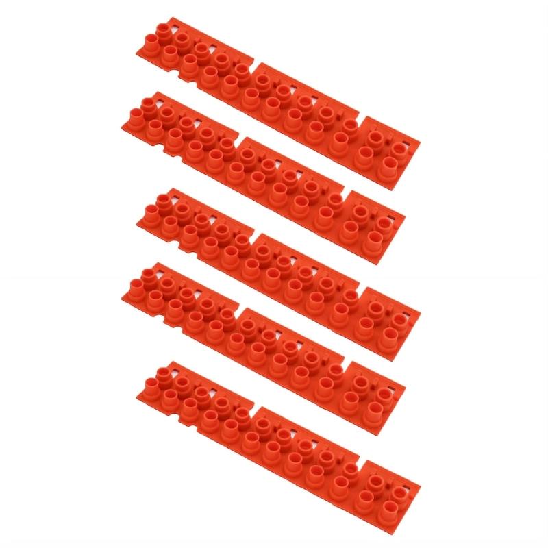Pack of Professional Silicone Pads Designs for Electronic Keyboard Key Repair Offering Durability Easy Installation