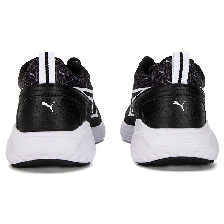 Puma All-Day Active Mesh Fabric Power Sports Comfort Low-Top Lifestyle Shoes Unisex sneaker Black Gray 389203-02