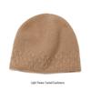Autumn/Winter 100% Cashmere Velvet-Lined Wool Knit Hat
