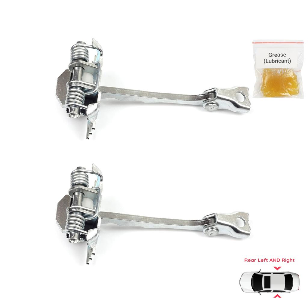 BDP1254-1 2 Pieces Rear Left AND Right Door Catch Hinge Brake Stop Check Strap Limiter for Renault Scenic Grand Scenic MK3 JZ0/1 2009-2016 824310005R