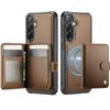 Custodia a Portafoglio per Samsung Galaxy A37 A57, Premium 2-in-1 Porta Carte Magnetico Staccabile, con Copertura Antiurto con Blocco RFID
