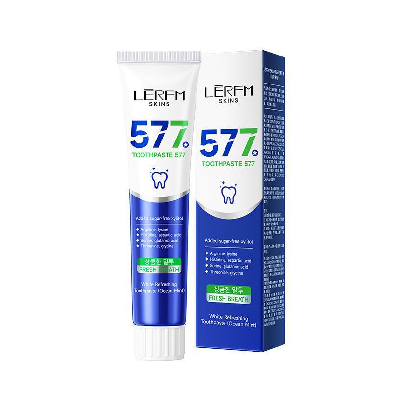 Lannifanko 5 New Toothpastes: Peach Mint, Lime Mint, Cherry Mint, Strawberry Mint, Ocean Mint Whitening.
