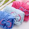 Dry Hair Cap Microfiber Drying Elastic Shower Curly Towel Elasticity Fast Child
