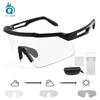 New Cycling Glasses with Intelligent Color Changing, Anti-fog, and Windproof Features for Outdoor Running and Sports