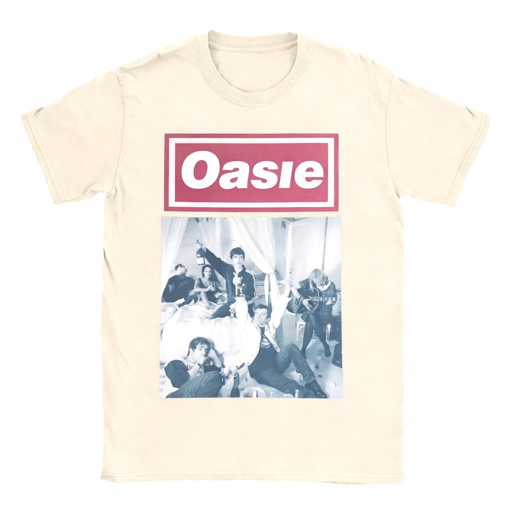 Summer New Band Rock Music Retro Casual Pure Cotton Men's and Women's Casual Short-sleeved T-shirt Autumn and Winter Innerwear