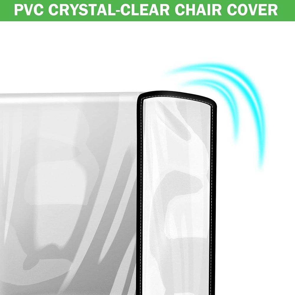 2Pcs Square Salon Chair Cover Protector, Fits Most Salon Chairs