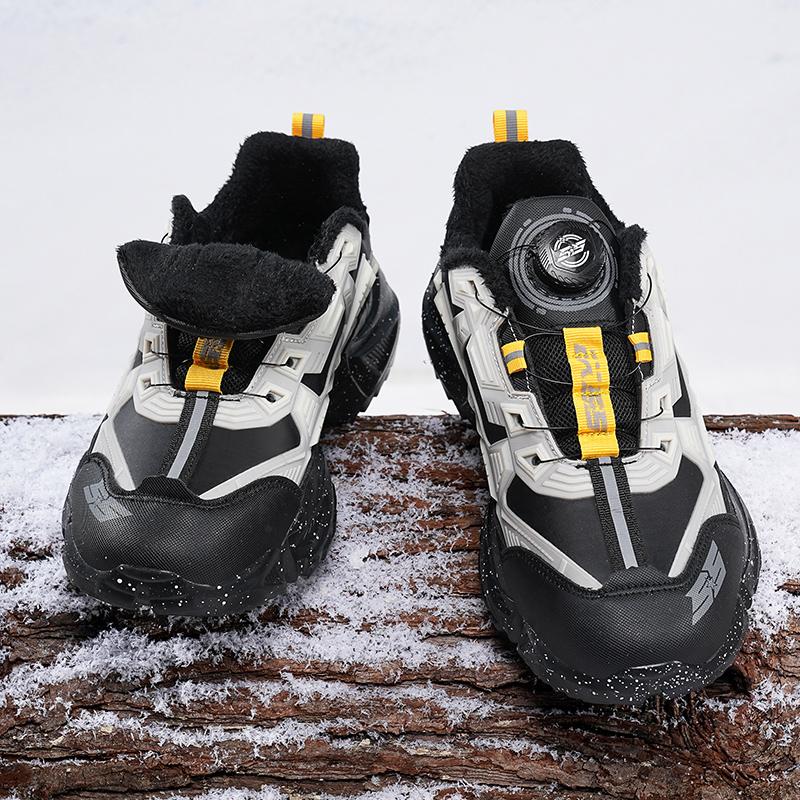 TUINANLE Winter Men Sneakers Casual Sport Shoes for Man Plush Warm Male Sneakers Non-Slip Outdoor Casual Sports Shoes