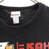 HASE AUTHENTICS 90s Old Print Short sleeve T-shirt black Racing Men's Used