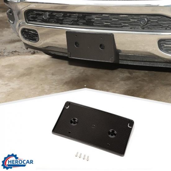 

Front License Plate Car License Plate Mounting For Dodge Ram 1500 Carbon Fiber