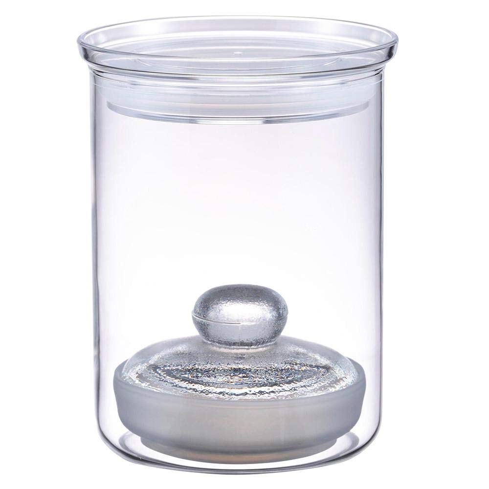 HARIO Pickle Glass Slim, 800ml Full Capacity, Clear, TGS-800-T