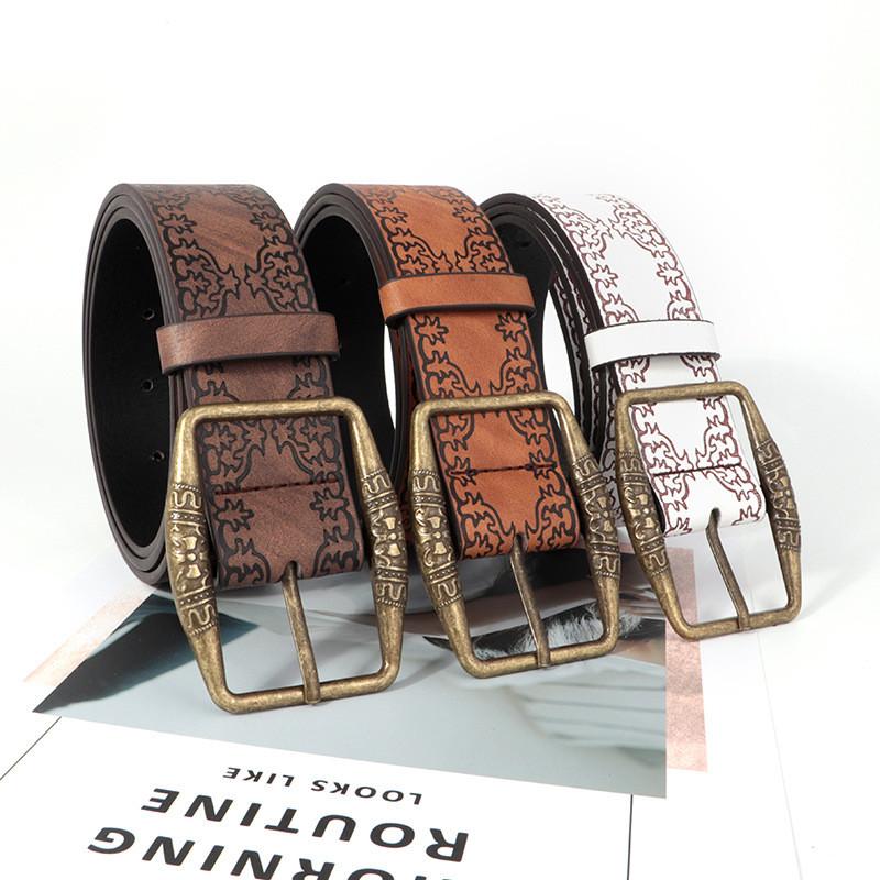 Style Ethnic Fashionable Waist Belt Retro Embossed Design For Women Dressing Up