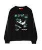 PHYPS MOTORCYCLE Honda Anime Super Cub Long Sleeve Black