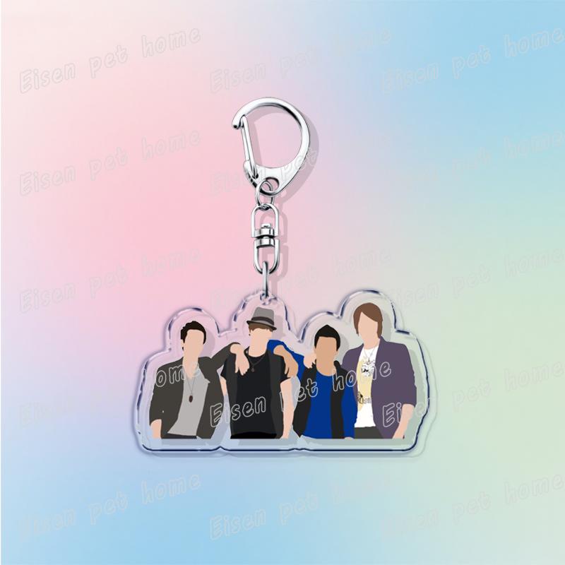 Big Time Rush Sleutelhanger Accessoires Tas Bedeltjes Mode Muziek Btr Sleutelhangers Sieraden Fans Vrienden Cadeau