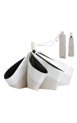 Folding Parasol with UV Protection Certified Light Blocking and UV Automatic for Suitable for Sun and X (100%) [Third-Party 100% Protection, One-Touch