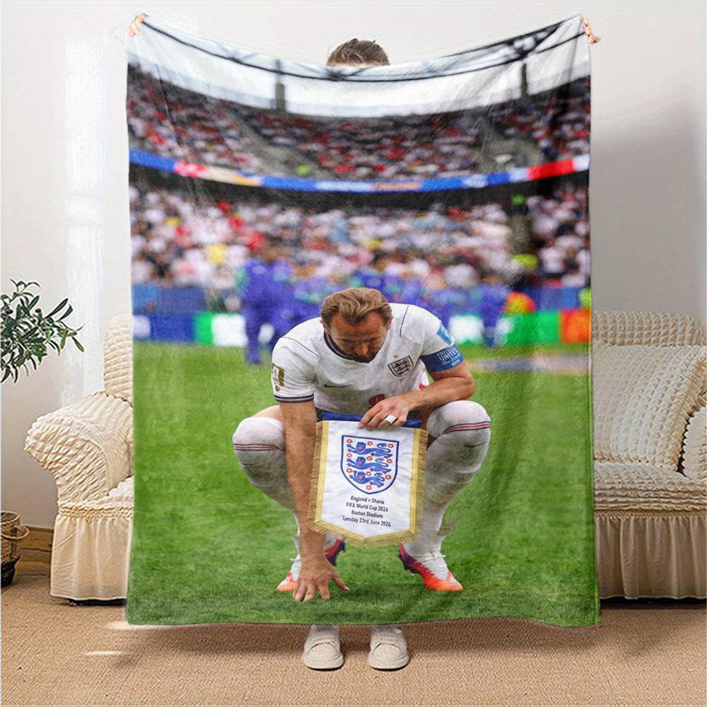 Harry Kane Blanket Comfortable Great For Seaside Livingroom Bedding For All Seasons Modern Style Ideal Gift For Birthday Valentine'S Day