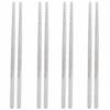 4Pair Practical Food Chopsticks Polished Reusable Chopsticks Portable Kitchen Chopsticks  Dining