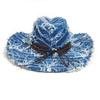 Western Cowboy Hat Spring And Autumn Sunshade Sun Protection Hat Children'S Retro Denim Bucket Hat
