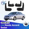 For Honda Accord Sedan 2008 2009 2010 2011 2012 Fender Mudguard Mud Flaps Guard Splash Flap Mudguards Car Accessories