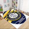 Custom Name Schalke Team Crest Carpet Rug Customizable Soft Washable Anti-Slip Home Living Room Sofa Mats Personalized Rug. 0909230
