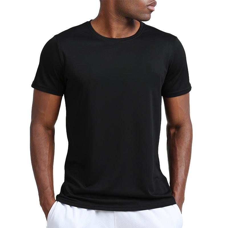 Men's Quick-Dry Sports T-Shirt - Summer Fitness Running & Basketball Gear