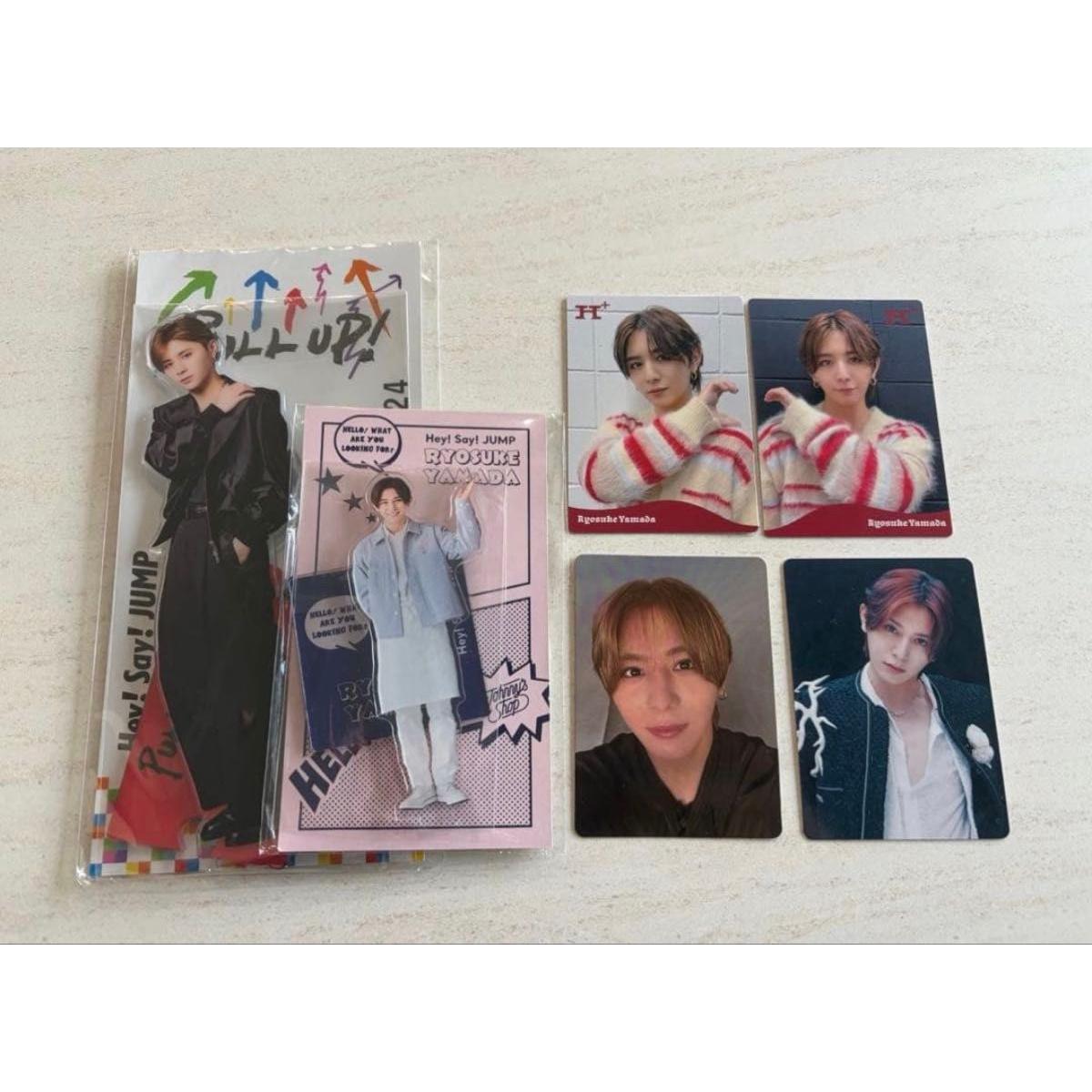 Used Hey!Say!JUMP Ryosuke Yamada Big acrylic stand Trading card etc.
