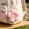 Tote Bag Keychain 1/2/3Pcs Pendant Soft Plush Cherry Blossom Design Key Chain